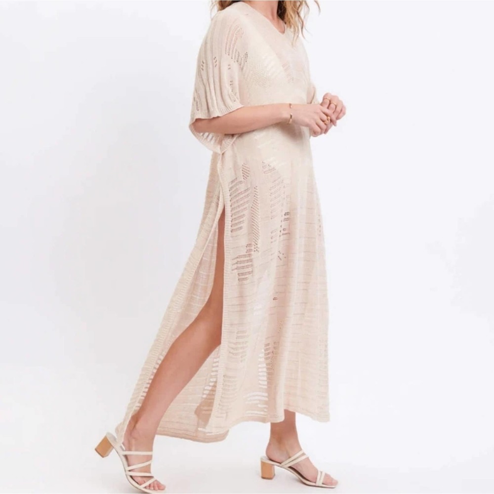 Mersea Souk Knit Tunic in Sandstone - NWT